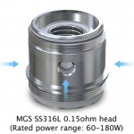 Ricambio JOYETECH MGS SS316L 0.15ohm head